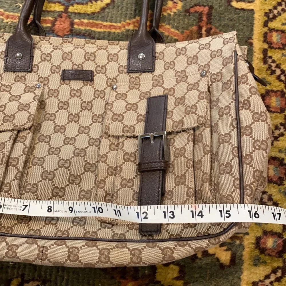 Gucci Brown and Tan Satchel - Picture 13 of 15